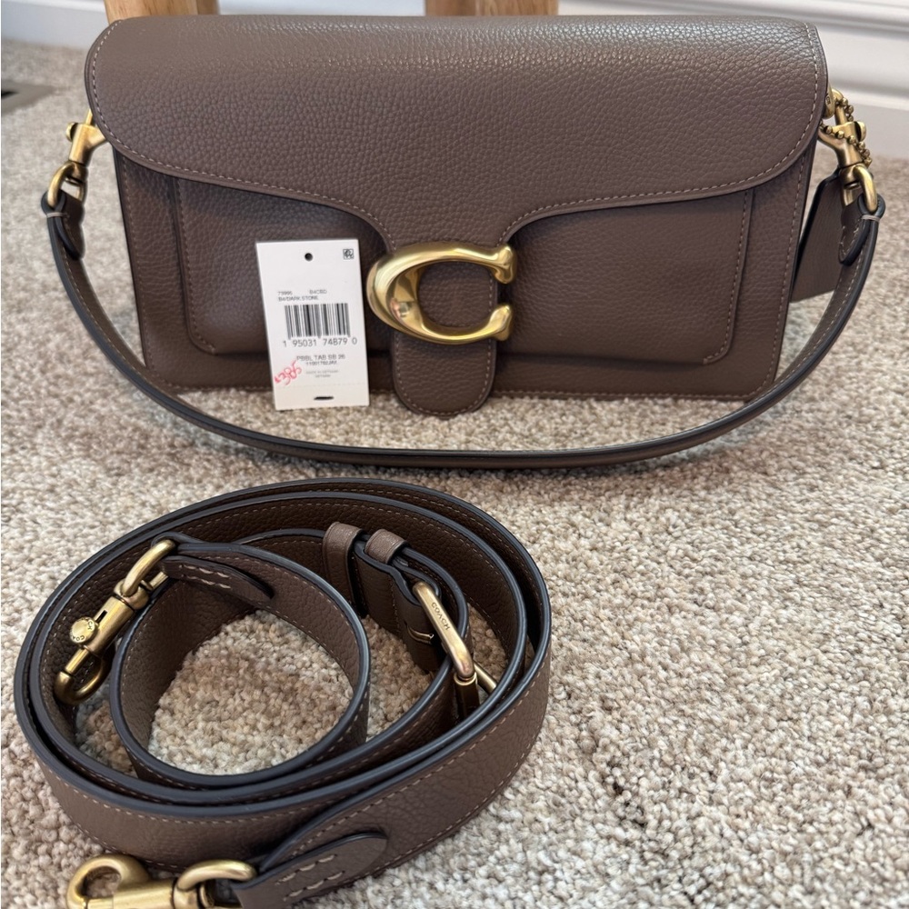 Coach Tabby 26 in dark stone